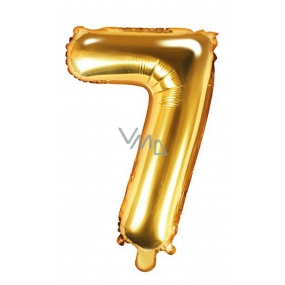 Balon foliowy numer 7, 35 cm