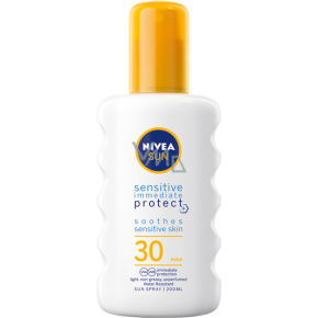 Nivea Sun Sensitive OF 30 spray do opalania, 200 ml
