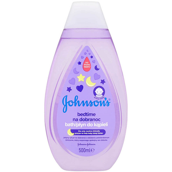 Johnson & Johnson Baby Bedtime pěna do koupele na dobrou noc pro děti 500 ml