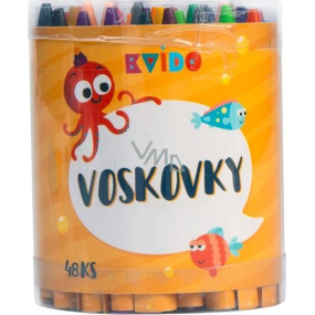 Albi Kvído voskovky netoxické, pratelné 48 kusů