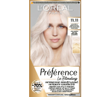 Loreal Paris Préférence Le Blonding trwała farba do włosów 11.11 Ultra jasny chłodny popielaty blond
