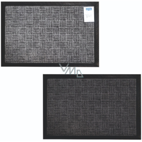 Clanax Excellent duo wycieraczka prostokątna guma / dywan 40 x 60 cm różne rodzaje Clanax Excellent duo wycieraczka prostokątna guma / dywan 40 x 60 cm różne rodzaje