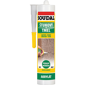 Soudal tynkowy klej, nadający się do malowania, biały, 280 ml