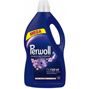 Perwoll żel do prania Mega Renew Dark Bloom 75 prań, 3750 ml