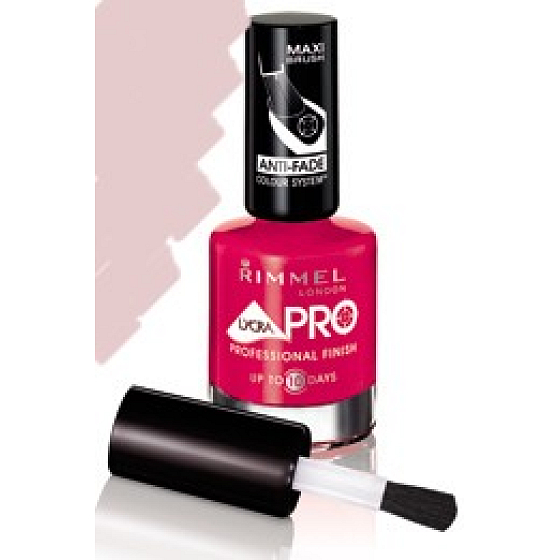 Rimmel London Lycra Pro lak na nehty 285 White Orchid dlouhotrvající 12 ml