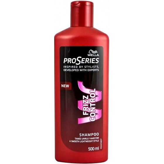 Wella Pro Series Frizz Control šampon pro bujné, nepoddajné, střapaté vlasy 500 ml