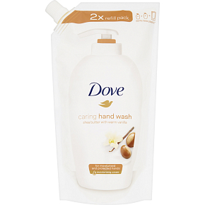 Dove płynne mydło Masło shea i wanilia, uzupełnienie, 500 ml