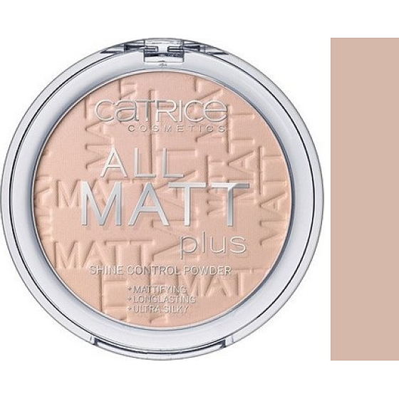 Catrice All Matt Plus Shine Control Powder pudr 015 Natural Beige 10 g
