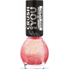 Miss Sporty Crush On You lak na nehty 065 Pink Bloom 7 ml