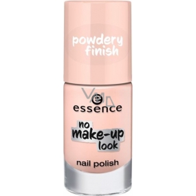 Essence No Make-up Look Nail Polish lak na nehty 02 Powdery Beige 8 ml Essence No Make-up Look Nail Polish lak na nehty 02 Powdery Beige 8 ml
