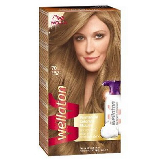 Wella Wellaton pěnová barva na vlasy 7/0 Střední blond