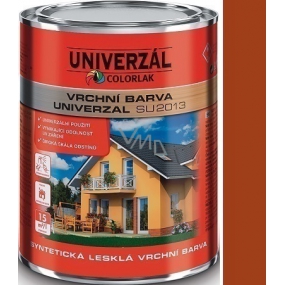 Colorlak Uniwersal SU2013 syntetyczna błyszcząca farba Czerwono-niebieska 0,6 l