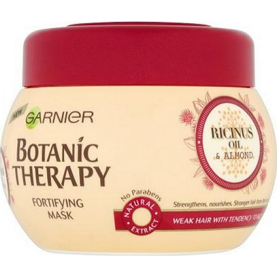 Garnier Botanic Therapy Ricinus Oil & Almond maska pro slabé vlasy s tendencí vypadávat 300 ml
