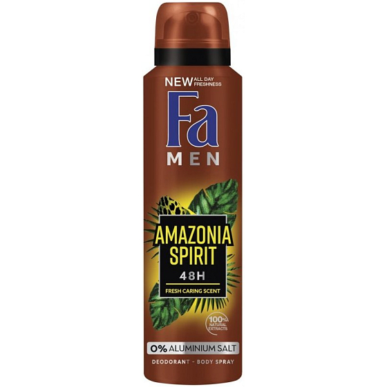 Fa Men Brazilian Vibes Amazonia Spirit deodorant sprej pro muže 150 ml