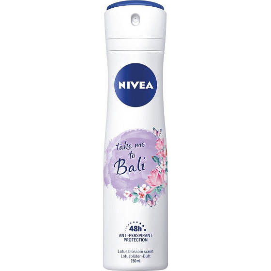 Nivea Take Me to Bali antiperspirant deodorant sprej pro ženy 150 ml