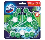 Domestos Power 5 Sosnowy Wc twardy blok 3 x 55 g