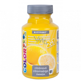Kittfort Color Line 2w1 płynna farba tonująca i malarska 01 Cytrynowa 350 g