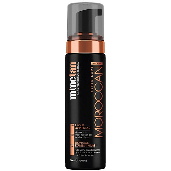 MineTan My Moroccan Self Tan Foam samoopalovací pěna s arganovým olejem 200 ml