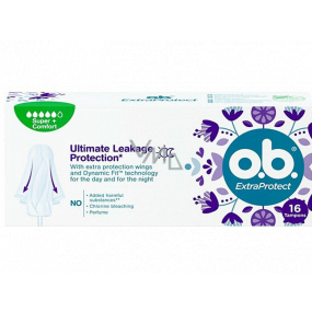 o.b. ExtraProtect Ultimate Leakage Protection Super+Comfort tampony 16 sztuk