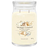 Yankee Candle Soft Wool & Amber - Miękka Wełna i Bursztyn świeca zapachowa Signature duże szkło 2 knoty 567 g