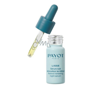 Payot Lisse Sérum Nuit Rénovateur Au Rétinol nocne wygładzające serum dla wszystkich typów skóry 15 ml Payot Lisse Sérum Nuit Rénovateur Au Rétinol nocne wygładzające serum dla wszystkich typów skóry 15 ml