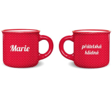 Nekupto Jmenný mini hrníček Maria 100 ml