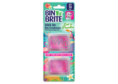Bin Brite Lost in Paradise naklejki zapachowe do kosza 2 sztuki