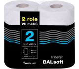 BALsoft 2-warstwowe ręczniki papierowe 10 m, 2 rolki