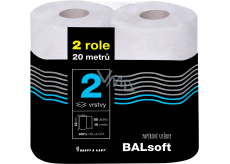 BALsoft 2-warstwowe ręczniki papierowe 10 m, 2 rolki
