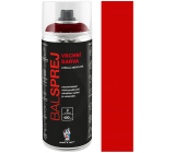 BALsprej Vrchní univerzální akrylový sprej RAL 3020 Dopravní červená 400 ml