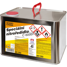 Severochema C 6000, specjalny rozcieńczalnik nitro, 4 l