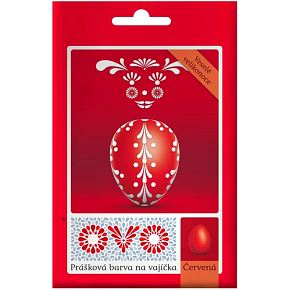 Ovo Czerwona proszek barwa 1 paczka (5 g) = 10 - 15 jajek