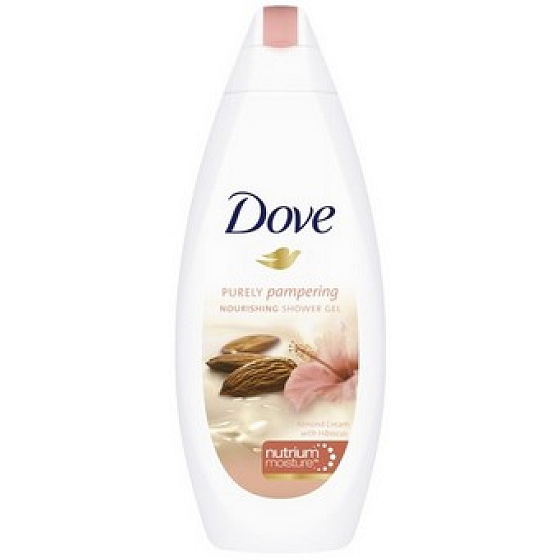Dove Purely Pampering Mandlový krém a ibišek sprchový gel 250 ml