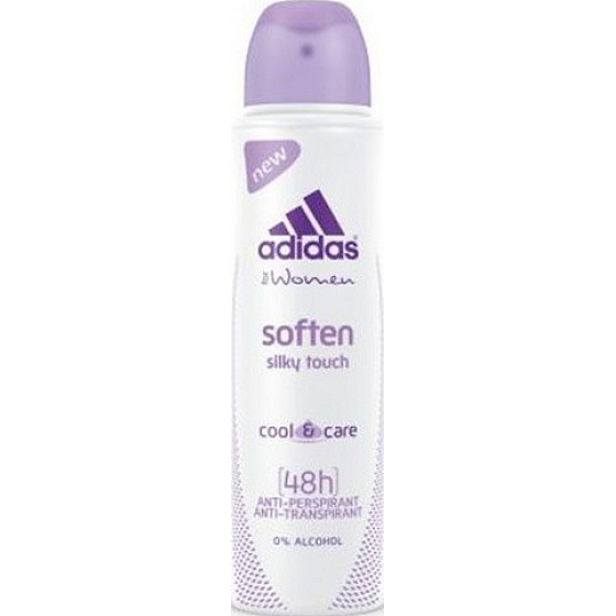 Adidas Cool & Care 48h Soften Silky Touch antiperspitant deodorant sprej pro ženy 150 ml