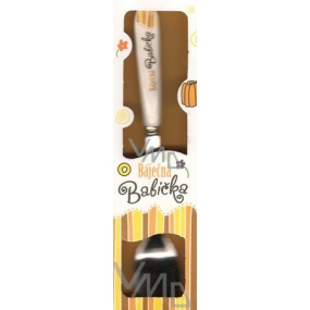 Nekupto Dárkové centrum Lžička Báječná babička 16,5 cm Nekupto Dárkové centrum Lžička Báječná babička 16,5 cm