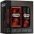Str8 Red Code toaletní voda pro muže 50 ml + deodorant sprej 150 ml, dárková sada
