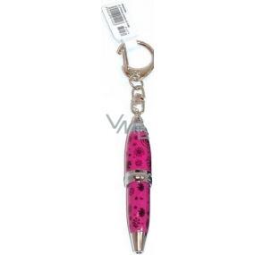 Albi Original Mini propiska růžová s květy 6 cm