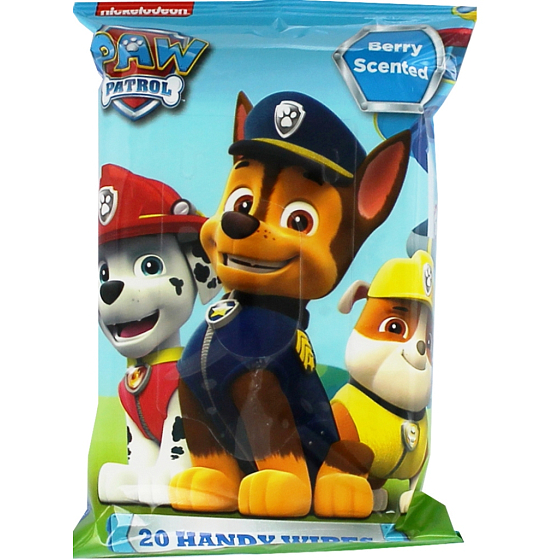 Paw Patrol Tlapková patrola Vlhčené ubrousky s vůní pro děti 20 kusů