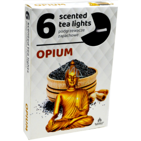 Tea Lights Opium pachnące świece 6 sztuk