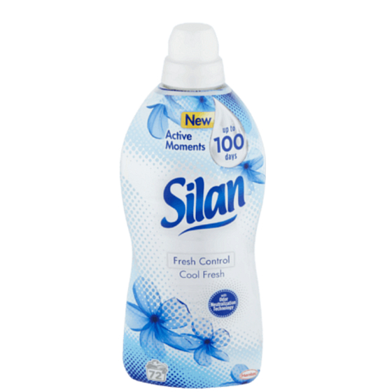 Silan Active Moments Fresh Control Cool Fresh avivážní prostředek koncentrát 72 dávek 1,8 l
