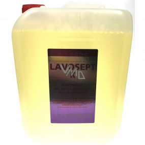 Lavosept K Citron dezinfekce ploch a nástrojů koncentrát na mytí pro profesionální použití více jak 75% alkoholu 5 l kanistr