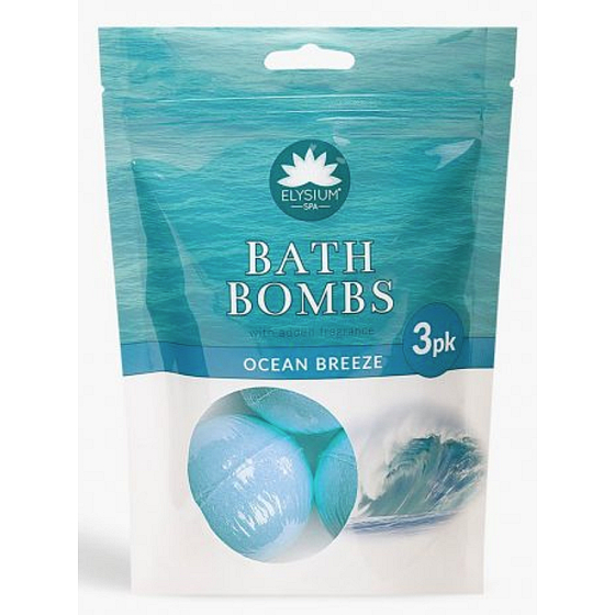 Elysium Spa Wianek oceanu musujące kule do kąpieli 3 x 50 g