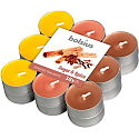 Bolsius Aromatic Sugar & Spice - Cukr a koření vonné čajové svíčky 18 kusů, doba hoření 4 hodiny