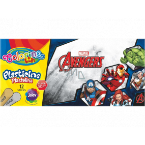 Colorino Plastelína Marvel Avengers 12 barev