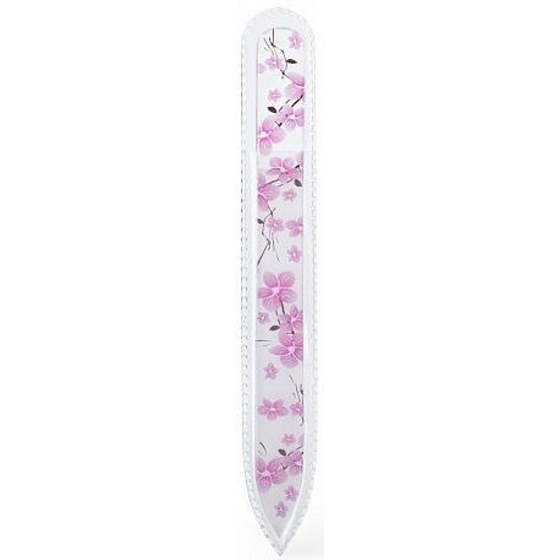 Diva & Nice Pilník na nehty skleněný potištěný 14 cm různé druhy