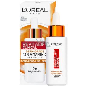 Loreal Paris Revitalift Clinical rozjaśniający serum z witaminą C dla skóry starzejącej się 30 ml