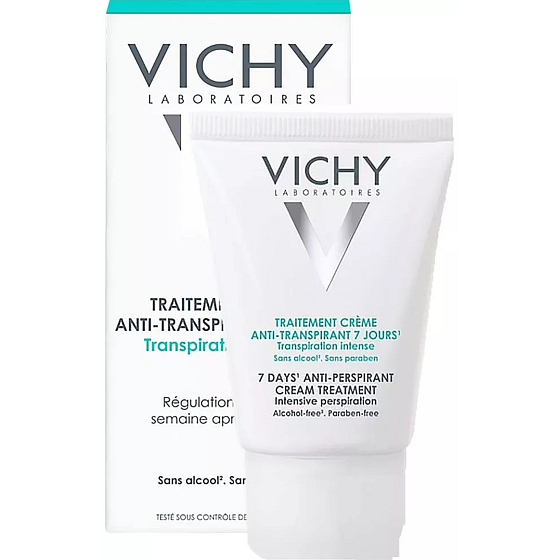 Vichy Créme Efficacité 7-denní kúra proti pocení krémový antiperspirant 30 ml