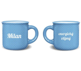Niekupiony imienny mini kubek Milan 100 ml