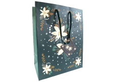 Torebka papierowa z uchwytem WBM 2429 zielona CZ/xSK/HU