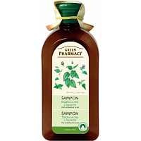Green Pharmacy szampon do normalnych włosów z pokrzywą i łopianem 350 ml